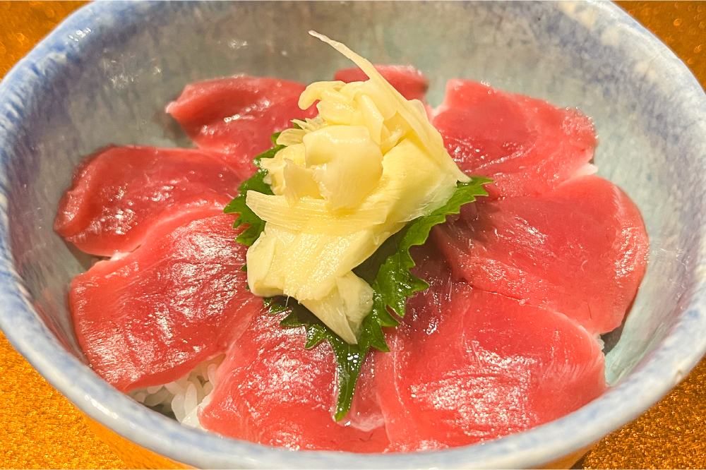 本鮪の鉄火丼